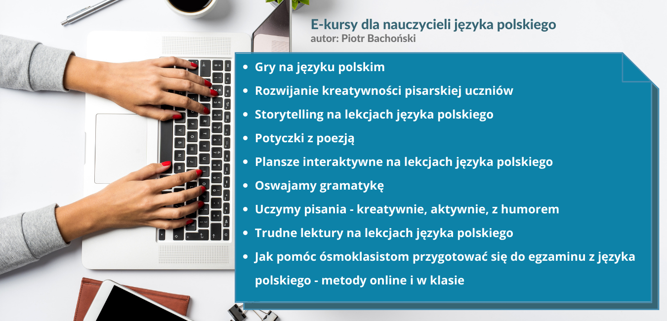 e-kursy dla n-li j. polskiego